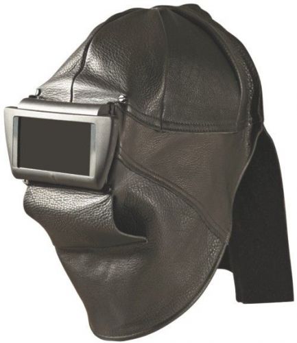 Evermatic Nahkis leather welding mask with neck cover