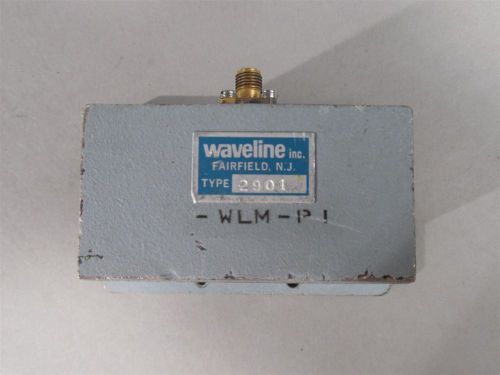 Waveline 2901 waveguide adapter sma f connector 3.30-4.90 ghz wr-229 used for sale