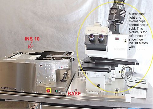Leica INS 10 Wafer Loader for Leica Leitz Ergoplan 8 Inch Inspection Microscope