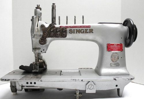 SINGER 131W113 4-Needle 3/4&#034; 8-Thread Puller Industrial Sewing Machine Head Only