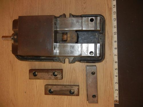Machinist drill press vise 5&#034; jaw machine tooling holder tools needs 6 bolts! for sale