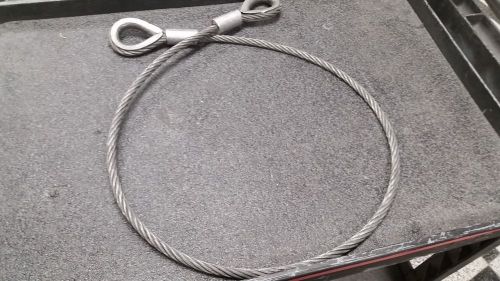 Wire rope sling choker rigging cable 1/2&#034; x 6&#039; for sale