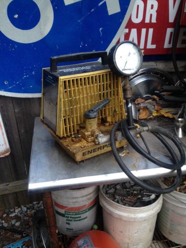 Enerpac Hushh - Pup Hydraulic Pump PEM 1521 In Great Working Condtion