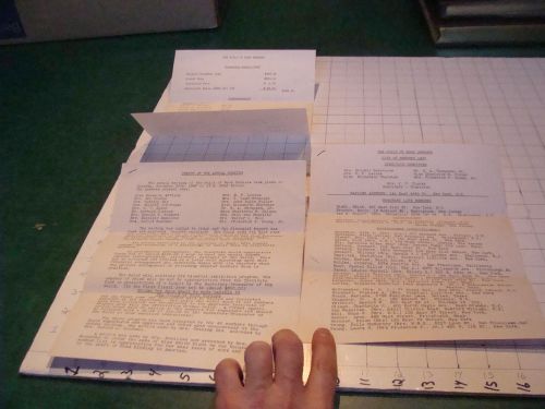 Original letter from GUILD OF BOOK WORKERS 1947 papers, 6 pages total