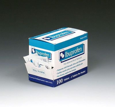 Generic Ibuprofen Tablets in a Dispenser Box (200 mg) (50 Tabs; 2 Pills Per Tab)
