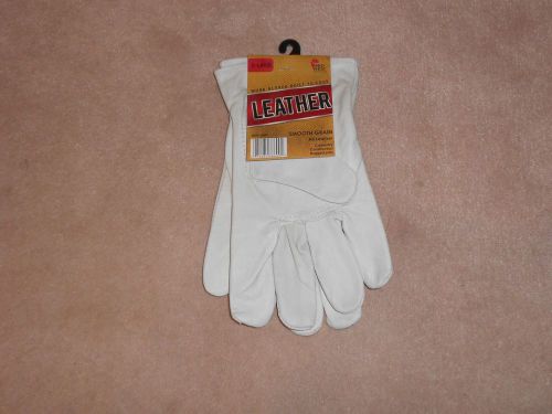 NEW, MIDWEST LEATHER WORK GLOVES, BUILT TO LAST, SIZE X-LARGE