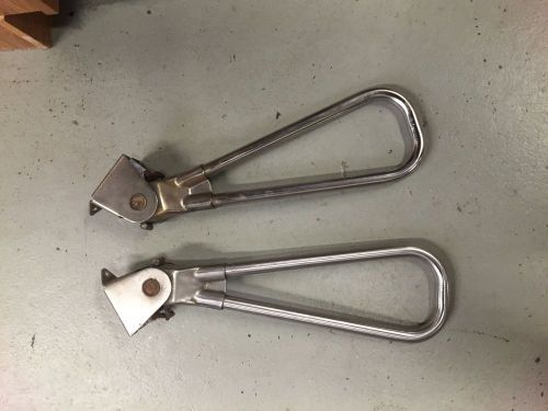 Trolley/subway/bus/train roof handle/support~stand up bracket/chrome~replacement for sale