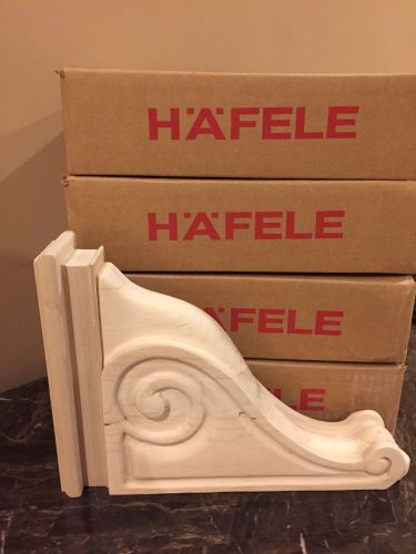 New - Hafele 194.69.106 Corbel Rosette Maple 2-7/8&#034;X13&#034;