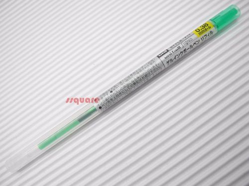 2 Refills Uni-Ball Style Fit Signo UMR-109 0.38mm Gel Ink Rollerball Pen, Green