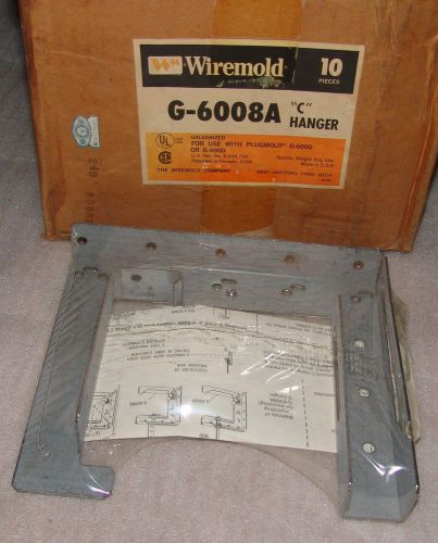 (10) Wiremold G-6008A  C  hanger unused