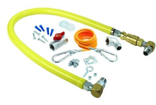 T&amp;s brass hg-4d-48sk gas hose with  quick disconnect for sale