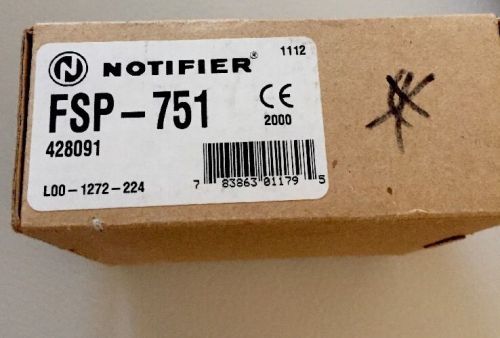 Notifier FSP-751 addressable photoelectric smoke detector