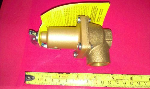 174A M3 125 psi hot water safety relief valve  New WATTS brand bronze certified