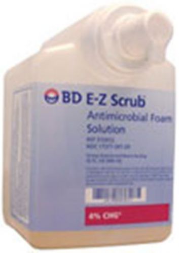 Vet Office BD E-Z Scrub™ Antimicrobial Hand Foam Solution 4%CHG 32oz, Hand Wash