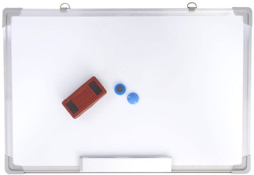 24 x16 Single Side Magnetic Writing Whiteboard Dry Erase Board Office W/ Eraser