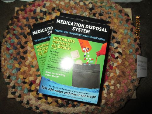 Medication Disposal Bags Get Rid of your old unused Drugs