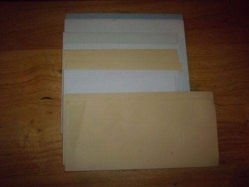 New WHITE COLORED Envelopes lot of  25 Assorted Sizes