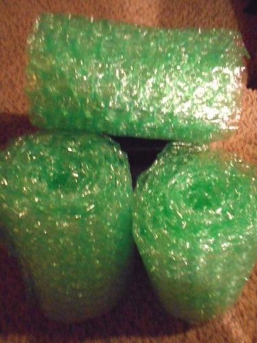 3 ROLLS OF LARGE SIZE1/2&#034;  BUBBLE WRAP 12&#034; WIDE AND 10&#034; LONG