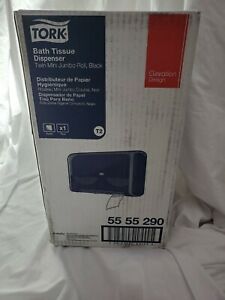 Tork Elevation Design Bath Tissue Dispenser Twin Mini Jumbo Roll 5555290 NEW