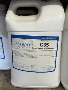 Easiest EasiSolv C35 Gallon screen wash &amp; Stain Remover
