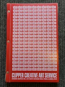 Vintage Graphic Clipper Creative Arts Book
