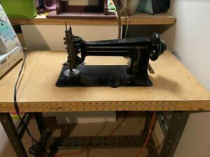 Singer 114w103 Chainstitch Embroidery Machine with Table and Light