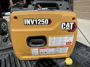 CAT INV1250 1000W Portable Inverter Generator with Cat CO DEFENSE