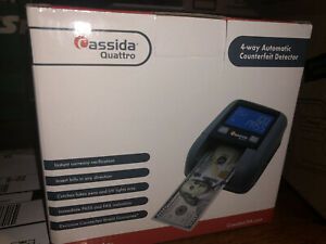Cassida Quattro 4-Way Automatic Counterfeit Detector BRAND NEW