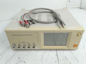 Defective Hioki 3522-50 LCR HiTester LCR Meter Cracked Glass AS-IS For Parts