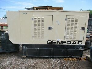 GENERAC 40 KW ENCLOSED GENERATOR DIESEL 113 HRS.