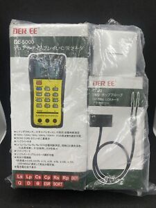 DER EE DE-5000 Handheld LCR Meter with Accessories