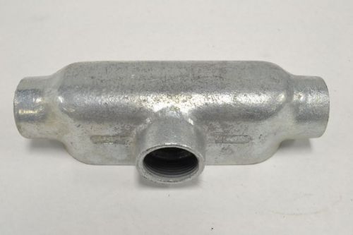 New o-z/gedney t-125 tee body iron 1-1/4 in conduit fitting b253156 for sale