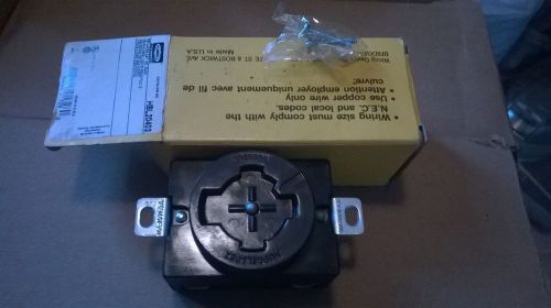 Hubbell 30A /20A 600VAC 250VDC Female Receptacle HBL20403