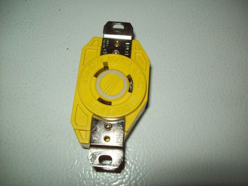 Leviton  L7-20 Yellow Locking Receptacle Outlet Twist Lock NEMA L7-20-20A 277V