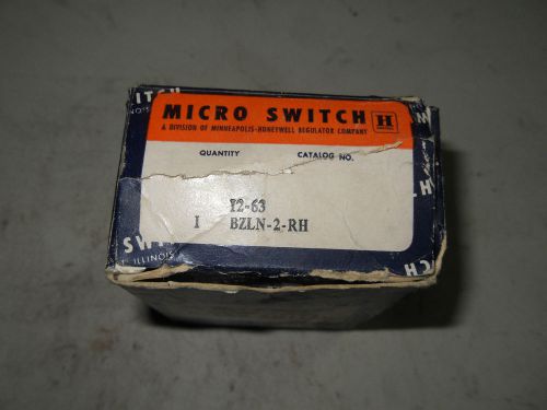 (q7-1) 1 nib microswitch bzln-2-rh limit switch for sale