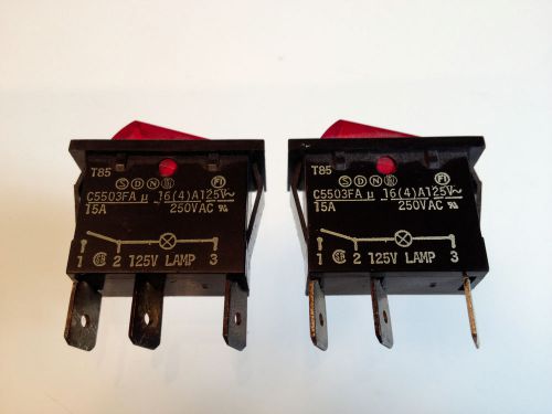Arcoelectric T85 Rocker On Off Switches (2 pack)