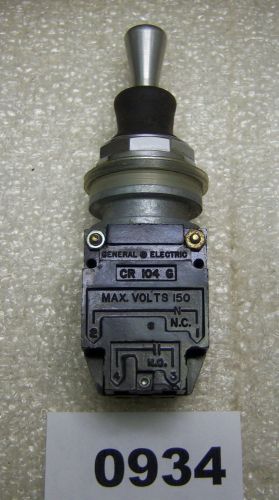 (0934) GE CR104G139 Joystick Selector Switch