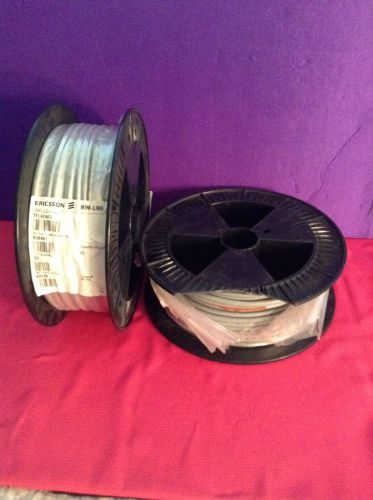 Lot 2 ericsson dc cable telecommunications wire reel spool tfl42402 for sale