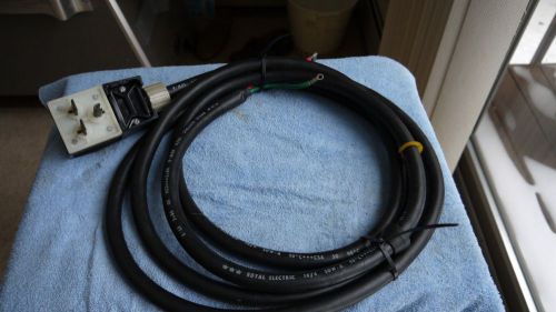 Royal Electric 10/4 wire SOW-A10 13.5 feet length w/ Hubbell Plug 231A 250V