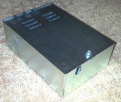 4&#034;x2&#034;x6&#034; heavy duty steel metal electronic project enclosure box case for diy for sale