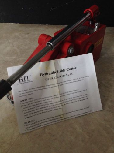 HIT hydraulic cable cutter 1-18&#034; 22-HCC30