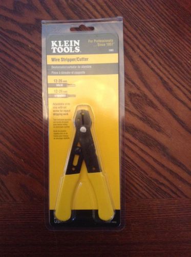 Klein Tools 1003 Wire Stripper/Cutter 12-26 AWG WIRE