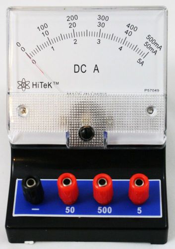 DC Milliammeter 0-50mA.500mA/5A