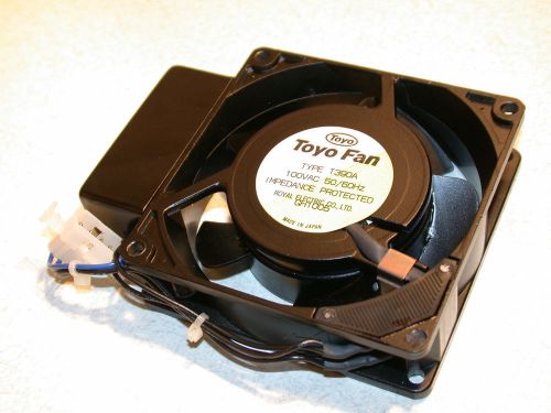 Up to 2 new toyo fan w/ sensor 3.62&#034; (92mm) square t390a 100vac for sale