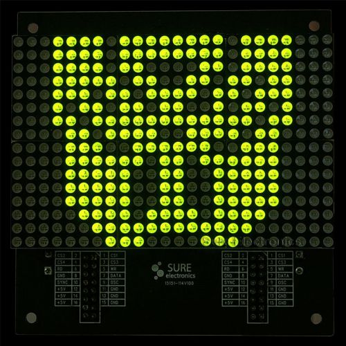 24 x 16 2416 green led dot matrix display information board ht1632c for sale