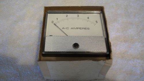 Triplett 330-G A/C Milli amperes meter 0-5