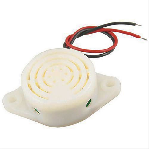 1x HYT-3015A Plastic Shell Wired 85-90dB Electronic Continuous Buzzer DC3-24V