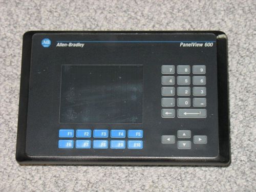 Allen-Bradley 2711-B6C10, PanelView 600 Touch Screen, RS232, DeviceNet