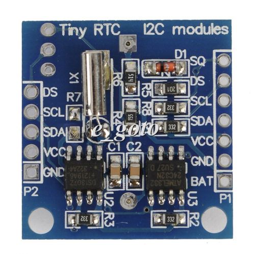 I2c rtc at24c32 ds1307 real time clock module for arduino avr pic 51 arm for sale