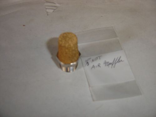 Nickel plated brass air muff 1/2&#034; npt male nnb for sale